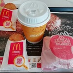 McDonald's - ベーコンエッグマックサンドセット　400円