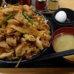 Densetsuno Sutadonya - 期間限定オールスター焼肉丼(爆肉増し)