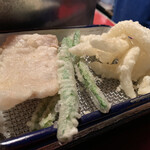 玄海 - 豚バラ、インゲン、玉ねぎ