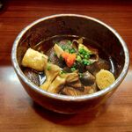 和もと - 2020/02 白身魚と湯葉ときのこの揚出し