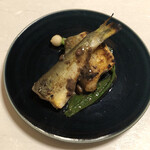鰻はし本 - 鮎のわた味噌焼き