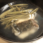 鰻はし本 - 鯉コンソメの鯉椀