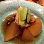 さば銀 - 小鉢（大根煮物）