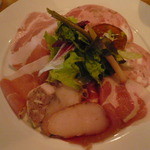 三輪亭 - ハムの盛り合わせ一人分！