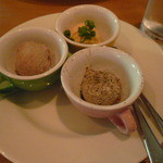 三輪亭 - パテ三種類