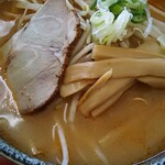 おお田や - 「仙台赤味噌ラーメン」着丼！