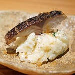 松濤 爛缶 - 燻製 鯖とガリのポテトサラダ