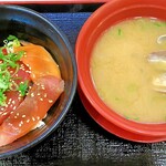かっぱ寿司 - 海鮮漬け風まかない丼セット