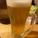 串かつ ひょうたん - 生ビール