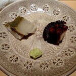 鮨 さいとう - 鮑と蛸