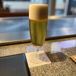 佐賀牛 季楽 銀座  - ビールはアサヒ