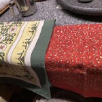 佐賀牛 季楽 銀座  - ナプキンも可愛いです