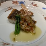 佐賀牛 季楽 銀座  - 佐賀産ヒラメのポアレ