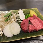佐賀牛 季楽 銀座  - メインのお肉はこんな感じ