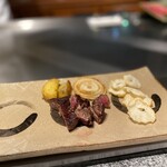 佐賀牛 季楽 銀座  - 着皿（ゴックン）