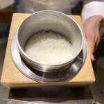 佐賀牛 季楽 銀座  - ゆめしずくの釜炊きごはん