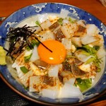 まるさ水産 - 北陸のアオリイカ丼、ご飯大盛