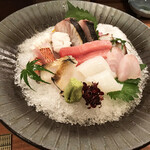 魚菜屋 常峰 - お造り盛り合わせ