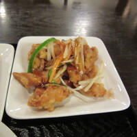 味の中華 羽衣 銀座本店 - 揚げ若鶏の野菜甘酢掛け