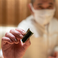 すが弥 - 平貝の磯辺焼き