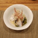 延喜寿し - 付きだし鱧の酢の物
