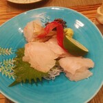 延喜寿し - あこう刺身