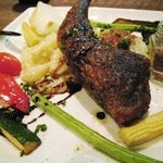 Bistro flat - !('12/5特別)ホロホロ鳥のコンフィ（拡大）