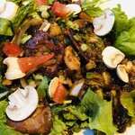 Tuscan specialty panzanella salad