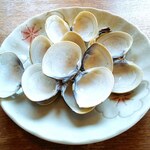 店内製麺 さくら - はまぐりの殻