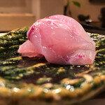 登喜和鮨 - 佐渡産ハタ刺し