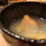 登喜和鮨 - 新潟産甘鯛揚げ出汁