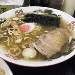 久美食堂 - ①半ラーメン