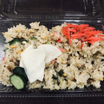 久美食堂 - ⑥残りを移し終えて改めてずっしりした重さを感じました。いつもの自宅飯2食分はあります。