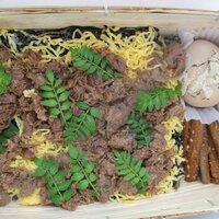 蕃 YORONIKU - 実山椒の和牛ちらし　￥2910