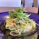 Ship - ズワイガニとアンチョビ・水菜のカラスミスパゲッティ（＋200円）