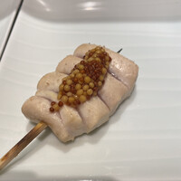 焼鳥  吉祥 - ささみ（自家製マスタードのせ）