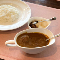 厳選洋食さくらい - チキンカレーセット（ハーフ1,200円）