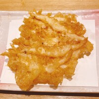 天麩羅 なか江 - 白海老のかき揚げは秀逸