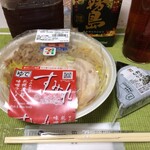 セブンイレブン 堺東駅前店 - R.1.9.24.夜 すみれ監修 札幌濃厚味噌ラーメン 500円税別・おにぎり 野沢菜ちりめん 125円税別