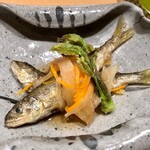 鮨 とかみ - 2020.5.  稚鮎の南蛮漬け