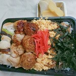 鳥武 - 焼き鳥丼(テイクアウト) 750円