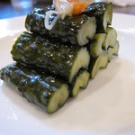 中国酒家 大三元 - 甘酢キュウリ