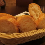 遠藤利三郎商店 - お通しのパン