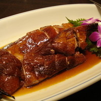 赤坂璃宮 銀座店 - 合鴨の釜焼き　梅肉ソース添え
