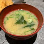 とんかつ 大喜 - お味噌汁