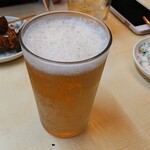 Motsuyaki Tonton - ３冷樽生ホッピー（￥５００）