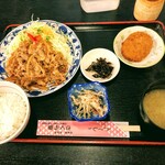 さくら草 - さくら草　「豚と玉ねぎの生姜焼き定食」600円(税込)
