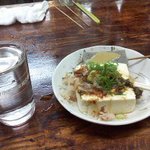 燗酒＋湯豆腐＋こんにゃく