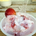 アイスクリーム工房 ぼぼり - いちごみるくスペシャル