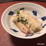 御料理 寺沢 - 毛蟹の炊込みごはん